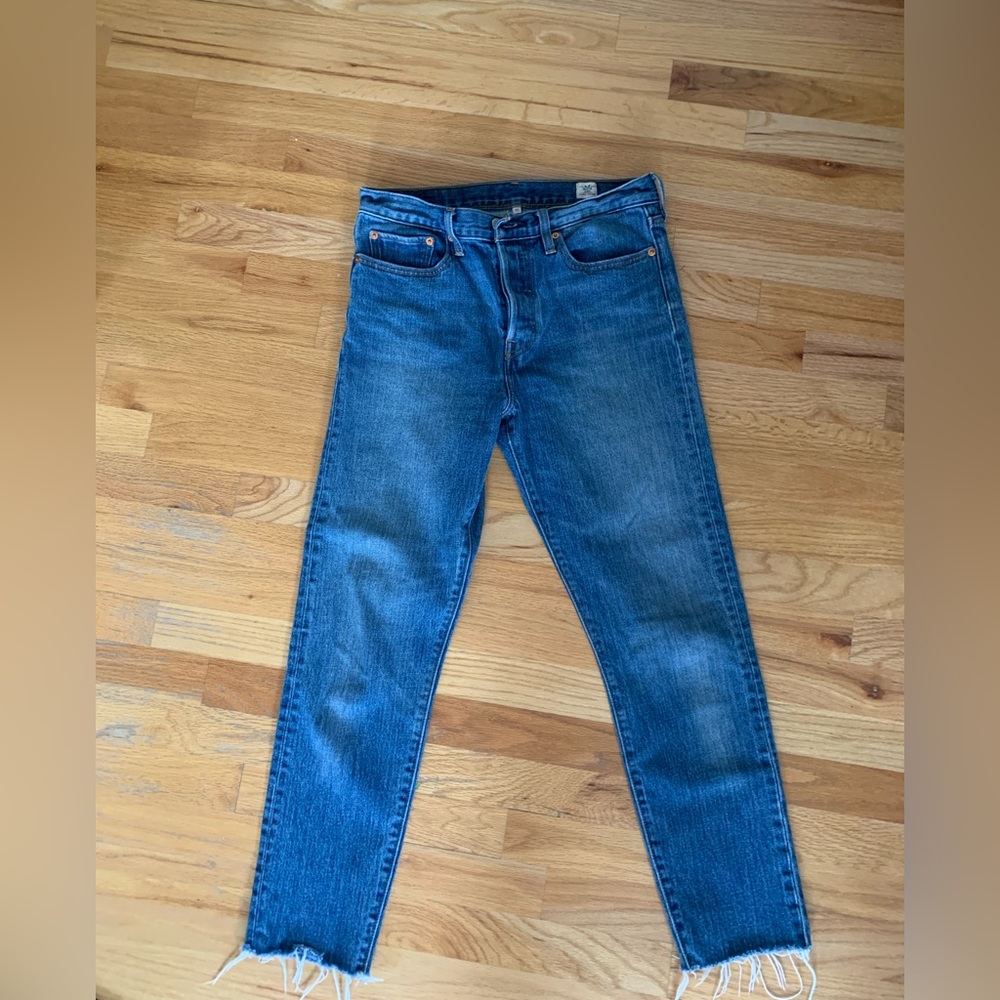 Levi Wedgie straight jeans